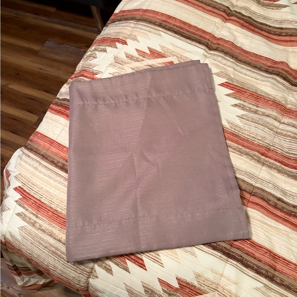 Gray valance